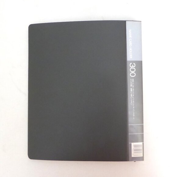 NEW 300 BUSINESS CARD RINGED BINDER CARD HOLDER SLEEVES KOKUYO JAPAN - Picture 6 of 14